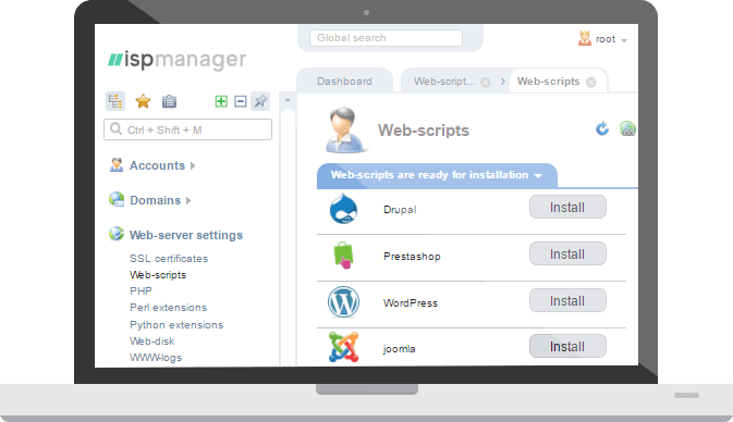 Ubuntu ispmanager не запускается